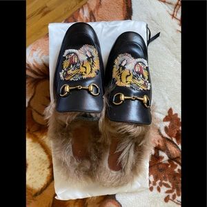 Gucci Princetown Fur